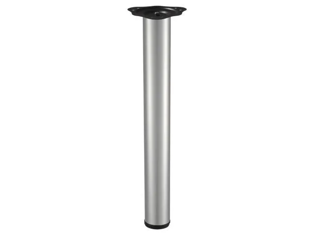 Опора регулируемая для стола 60*820 площадка мат. хром N0000-820 SC <4> 1