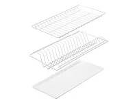 Сушка для посуды в базу 800 мм, отечественная, для ЛДСП 16мм, белый