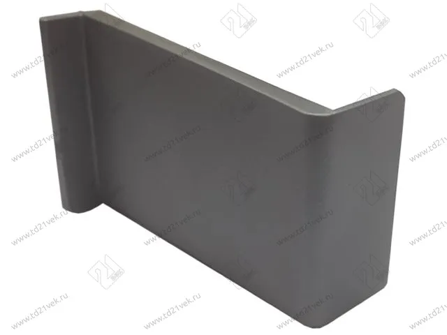 Накладка к навесу abs № 14, L, левый, серый <400> 1