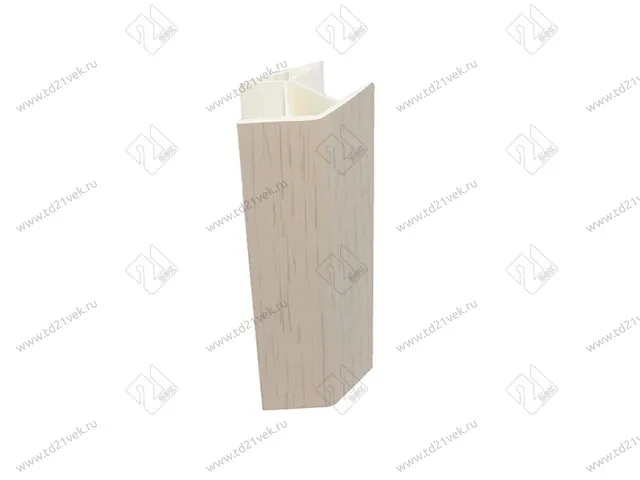 Угловое соединение 135гр. / H100, Дуб капучино (Лен) <10> 1