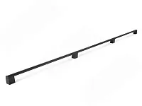 Ручка-рейлинг 1408мм (L1428мм) черный матовый