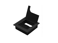 Заглушка кабель-канала LB-K80X80-20 Merida, GTV, 80x80 мм, черный