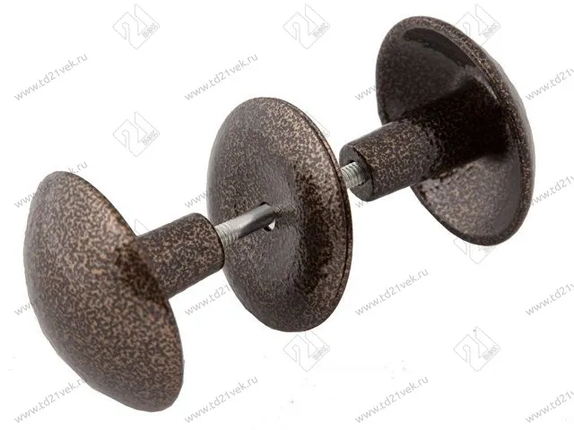 Ручка-кнопка РК1 тип 1 у металл, антик серебро <30> 1