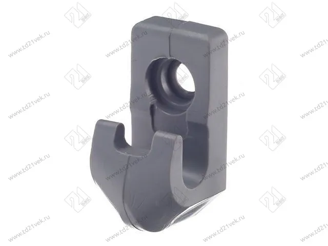 Клипса сетчатых полок, серый <500> 1