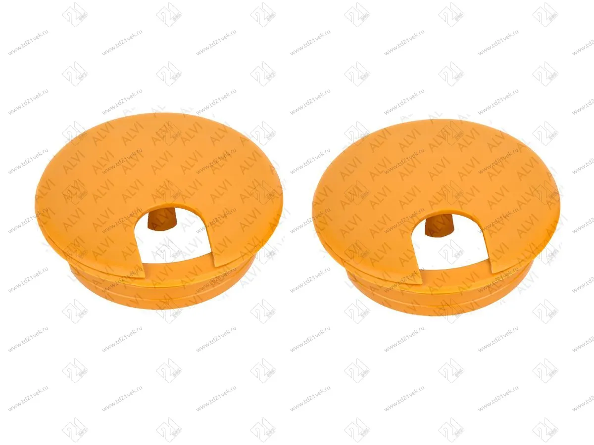 Заглушка кабель-канала, круглая, d=62 №11, вишня 1