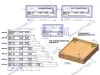 Направляющие 450мм скрытого монтажа полного выдвижения, 3D крепления, нагрузка-35кг, c доводчиком превью 2