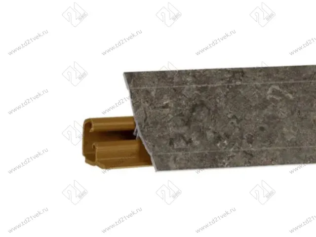 Плинтус RUS LB 231(37) Аламбра темная 3,0 м (№ 6018) <1/15> 1