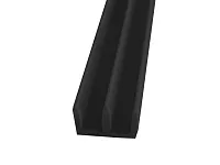 Направляющие для стекла 2м., черный