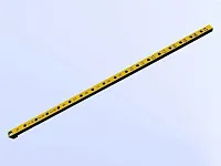 МК-03 Меб.кондуктор торцевой, шаг 32, dвтулки 5мм (для 16мм) <1>