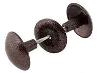 Ручка-кнопка РК1 тип 1 у металл, антик бронза <30>