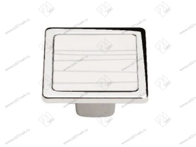 Купол "Оскар" со вставкой 6083-06-13  (хром-бел.)<50/400> 1