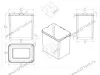 S-2582-G Мусорное ведро Starax 16+16л. шир. 400, с фас.крепл (340x485x385)<1> Серый превью 4