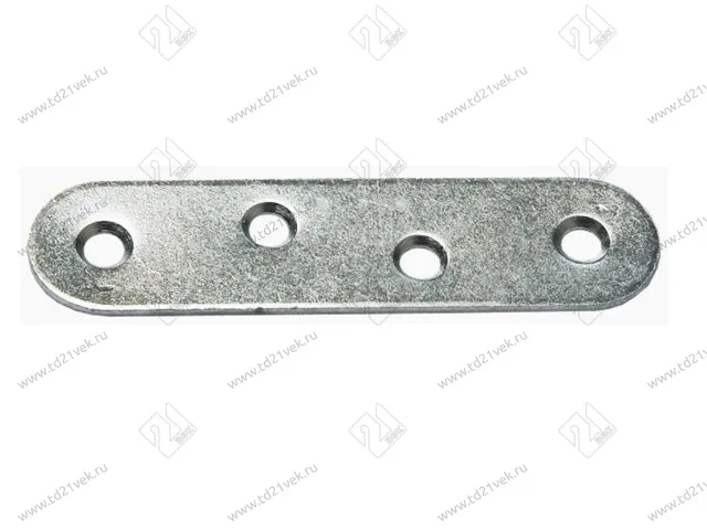 Пластина крепёжная ПК- 80, цинк (50/100) <500> 1