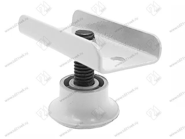 Опора регулируемая П-образная белая, М8, d27, h15-30мм, для плиты 16мм 1