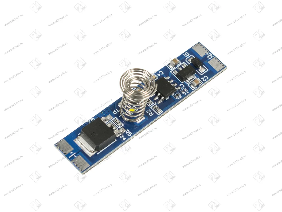 08.800.00.325 Сенсорный выключатель на касание DPs-2 с пружиной, диммируемый,  встраиваемый 12В-24В 1