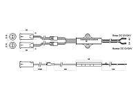08.800.00.341 ИК выключатель DRD-2, 2 сенсора, 12/24В, две функции: дверь или рука