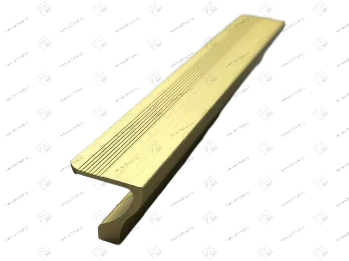 Профиль-ручка 512мм (L600мм) золото шлифованное, PRUTOK 7 1