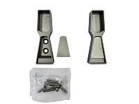 Штангодержатель для прямоугольной штанги RALPHIE, комплект- 2 шт., серый