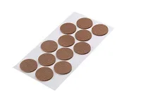 Подпятник фетровый Pacific PC 6140 BR d=40 мм коричневый (на листе-12) <50/600>