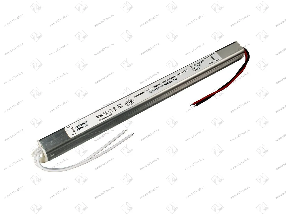 06.800.01.335 Блок питания стаб. напр. для LED max 72Вт 1
