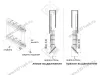 S-2605-C Бутылочница 150, Starax, 45 градусов, 2-х ярусная, направляющие Blum Tandem, (106х465х495 мм), полное выдвижение, правая, хром превью 7