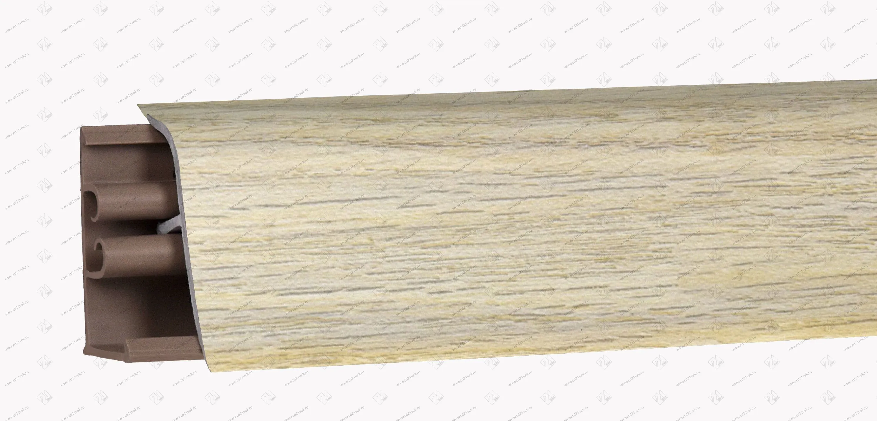 Плинтус RUS LB-38 №056 (2022 Дуб выбеленный) 3,0 м (№ 6084)  <1/12> 1