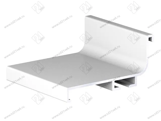 Г-образный профиль GOLA, L=4050 мм, (4464) (белый глянец) <8> 1