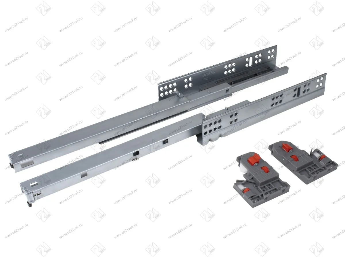 DB8785Zn/350 Направляющие 350 мм push-to-open скрытого монтажа B-slide  <10> 2