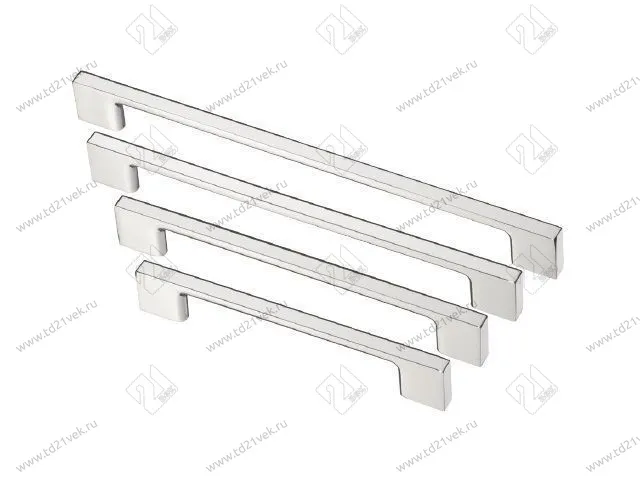 R-3030-128 Ручка-рейлинг, 128 мм, хром <40/200> 1