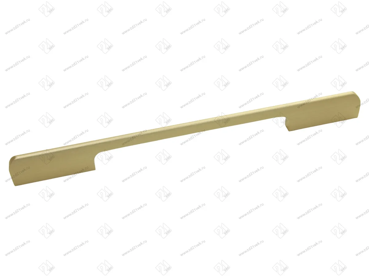Ручка-скоба 256мм (L276мм) золото шлифованное 1