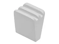 GZ-GANZA-1-10 Ручка-кнопка GANZA, белый глянцевый  <25>