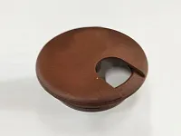 Заглушка кабель-канала, круглая, d=62 №8, тёмно- коричневый