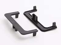 С-образный комплект открытых заглушек (2 шт.) №2 черный <10>