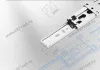 4587110A/ 0015570 Направляющие 250 мм, шариковые, h45, частичного выдвижения превью 3