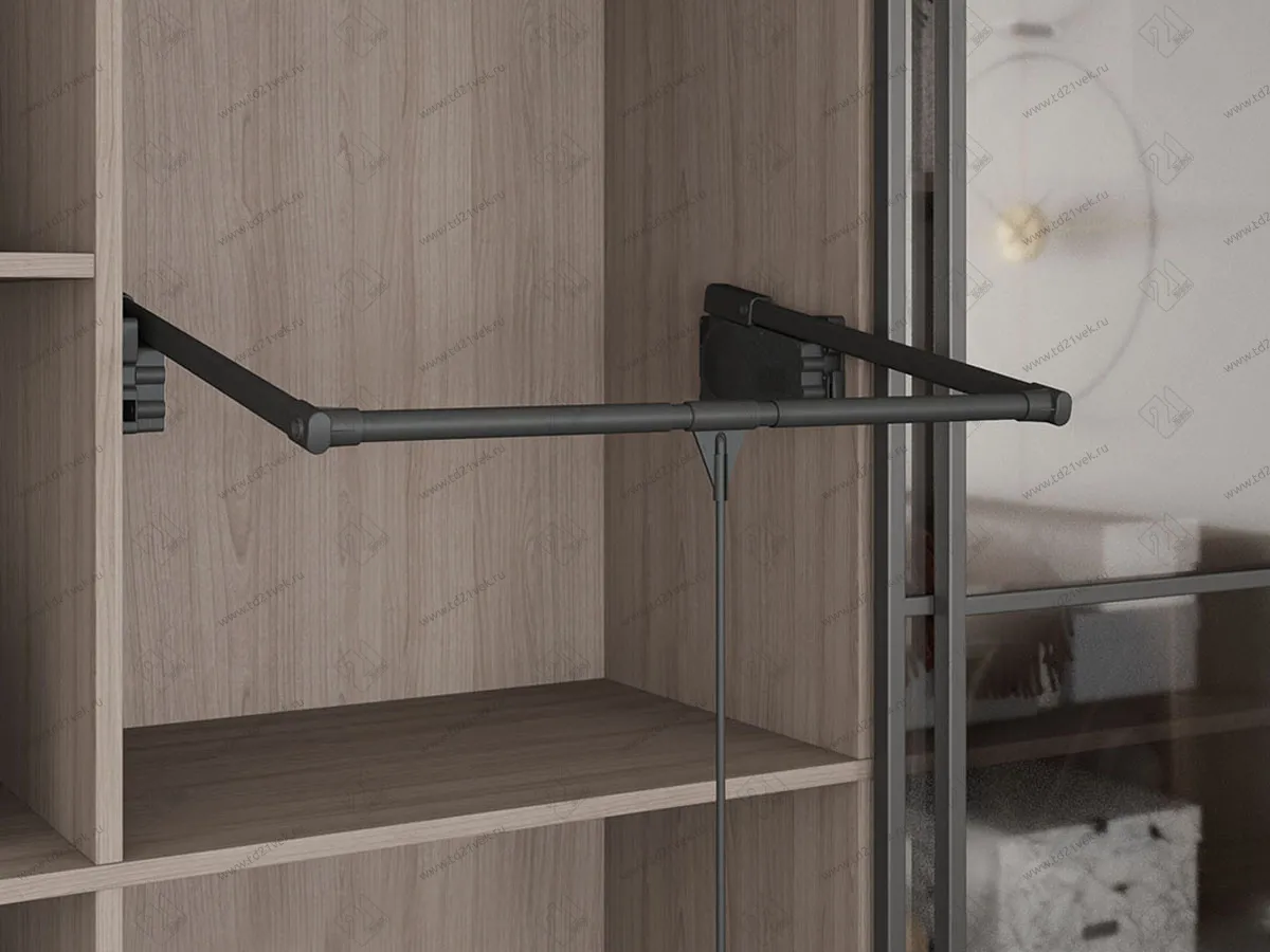 S-6013-A Пантограф Starax, (850-1150x285x900 мм), нагрузка 10 кг, антрацит 2