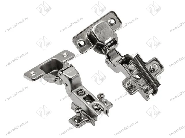 ZP-BICN072ZE Петля внутренняяGTV c евро, с отв. пл., 45/35мм, Н2 никель (сталь), <250> 1