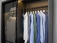 Накладка для овальной штанги  L1200мм, темно-серый