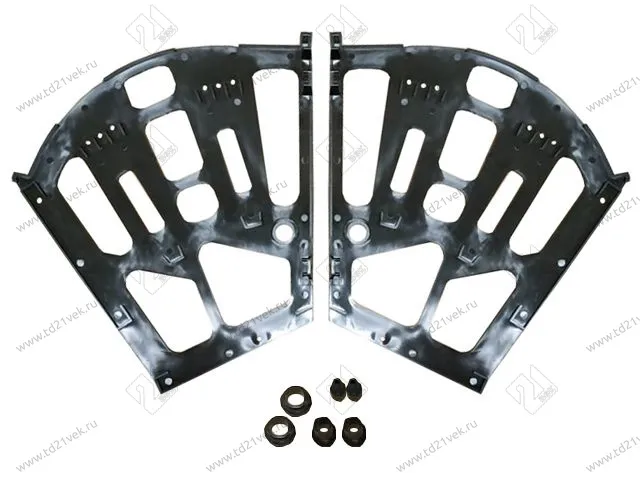 Механизм для обувниц тройной, чёрный, индивидуальная упаковка 1