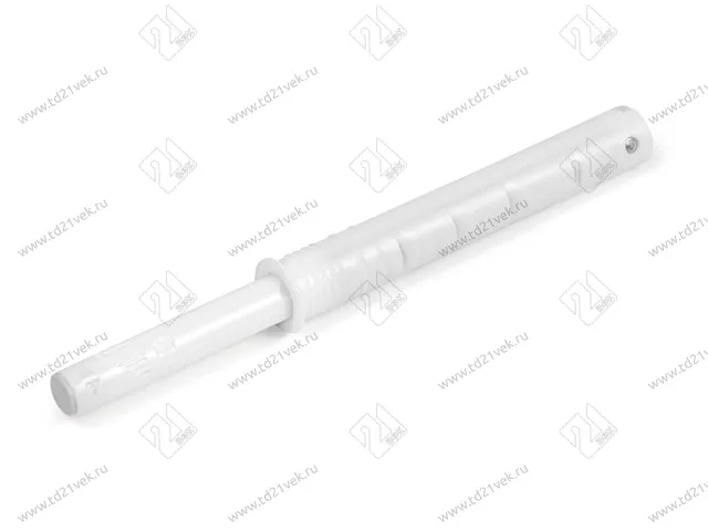 AMF14/W Упор-защелка фасада c толкателем push-to-open, скр крепления, белый <100> 1