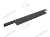 Профиль-ручка торцевая 224мм (L296мм) черный матовый превью 1