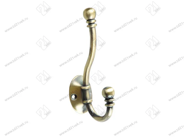 KR0180 AB Крючок античная бронза <30/180> 1