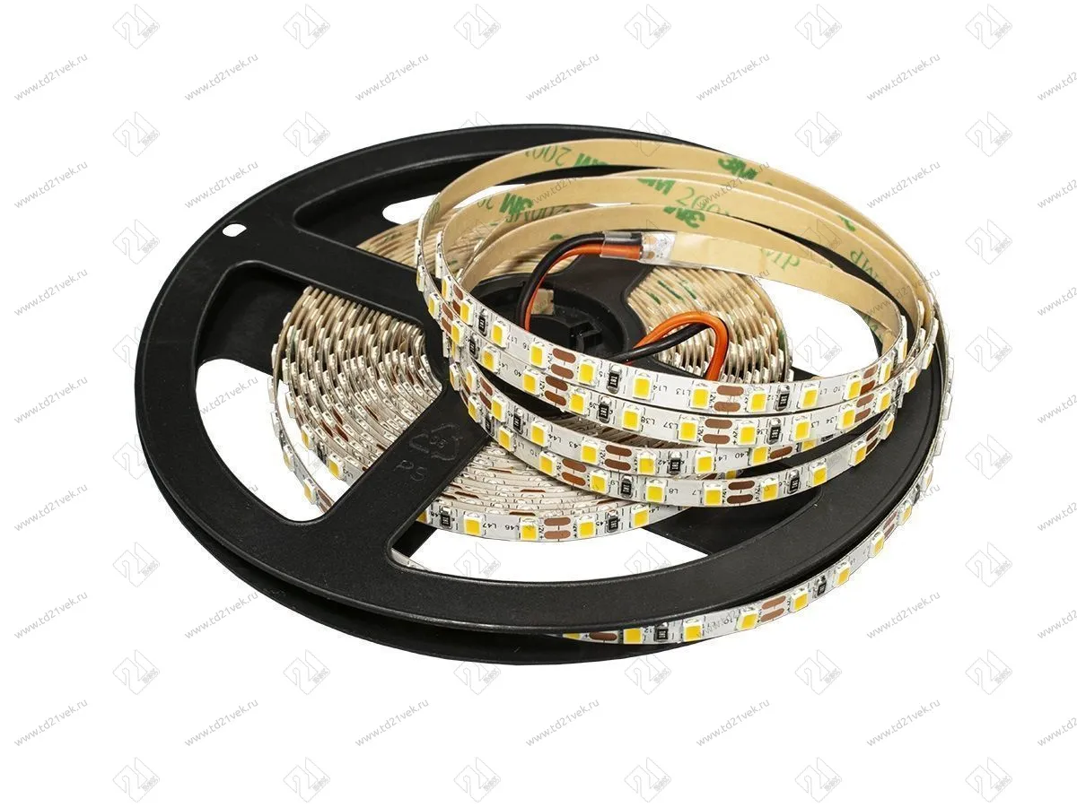 04.800.00.128 (049) Лента M1, 2835 IP20, 120LED, 4000-4500K нейтральный, 12В, 12Вт/м, 1000-1100Лм/м, CRI>80, 5мм*5м 1