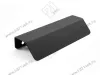 Профиль-ручка торцевая 96мм (L124мм) черный матовый превью 1