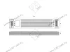06.800.01.373 Блок питания стаб. напр. для LED, плоский, 220VAC/12VDC, (max 150Вт), IP20, с защитой от КЗ, алюминевый корпус. белый, 312х53х22мм превью 2
