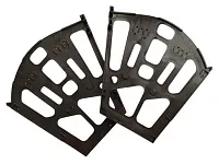 Механизм для обувниц тройной, коричневый. индивидуальная упаковка