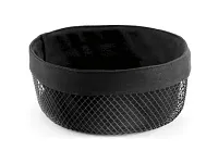 LB-7 Корзина для хлеба круглая, черный матовый <6>