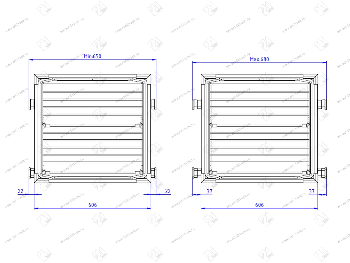 S-6263-G Обувница в базу 800 мм, (750-780х470х170 мм), с доводчиком, серая 3