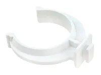 Клипса универсальная для пластикового цоколя / ЛДСП, белый