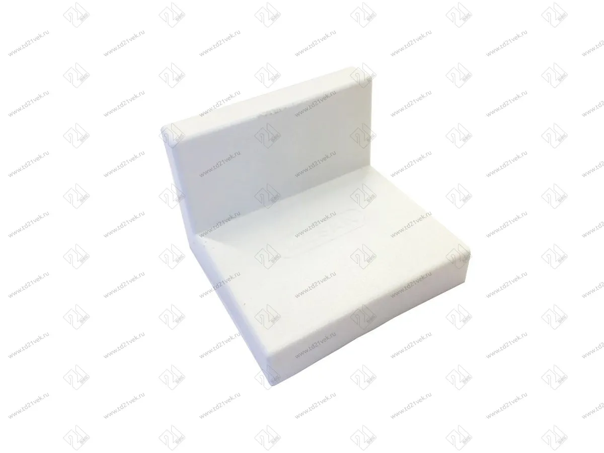 105-02-01-302 Подвес Mesan (L-обр. с крышкой) (1,2мм), белый <100/300> 1