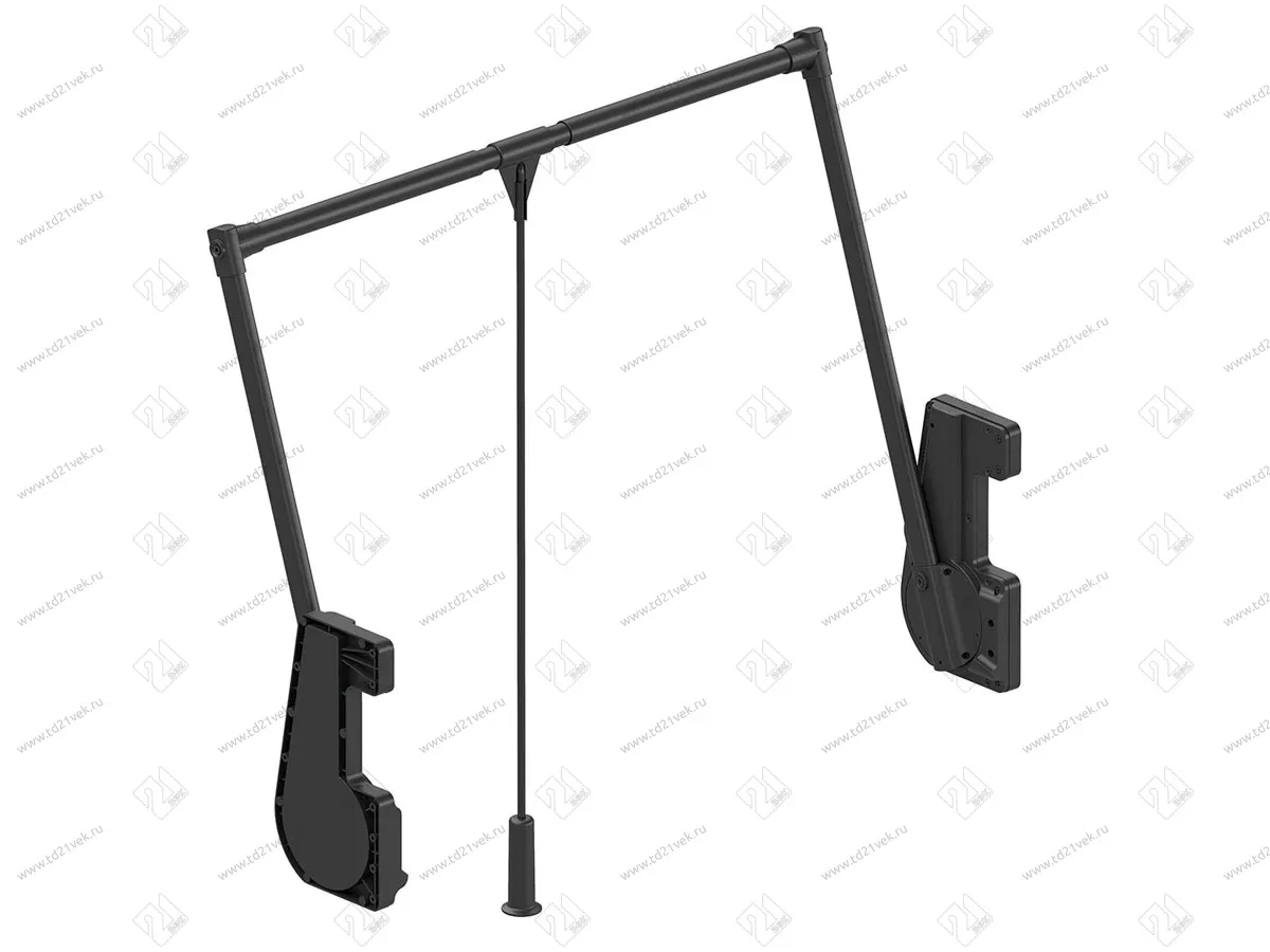 S-6014-A Пантограф Starax, (850-1150x290x900 мм), нагрузка 15 кг, антрацит 4
